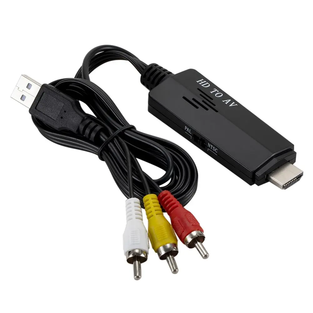 یک نمونه از تبدیلکنندگان HDMI با کابلهای مختلف