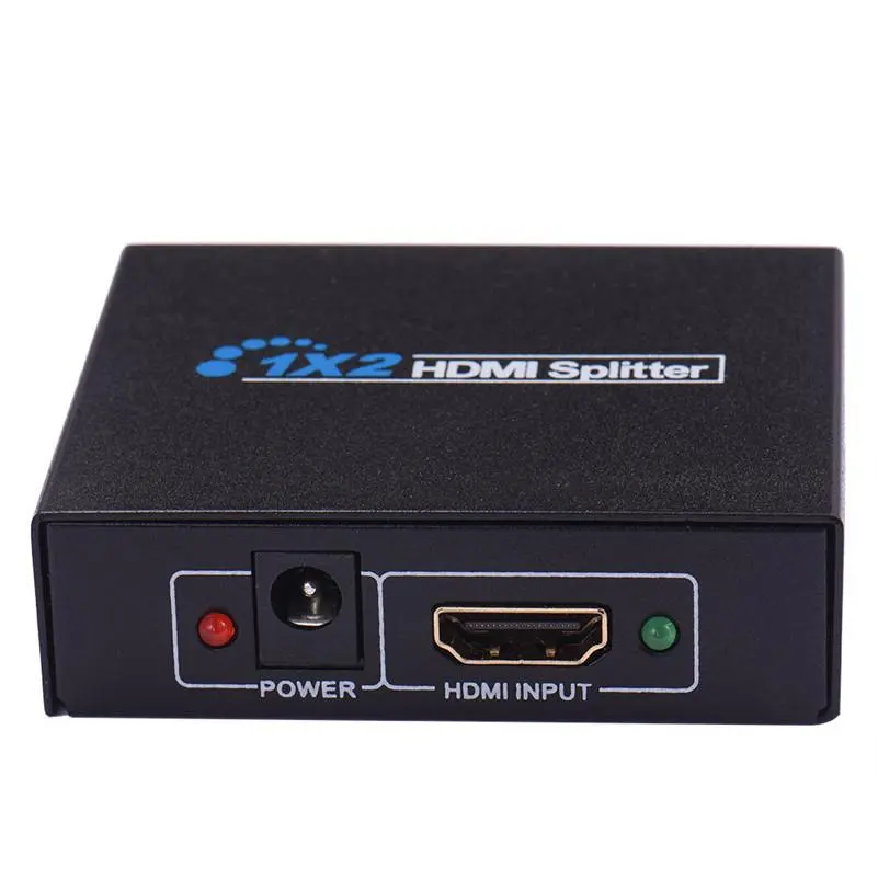 نمونه اسپلیتر HDMI با خروجیهای متعدد برای تقسیم سیگنال به چندین دستگاه