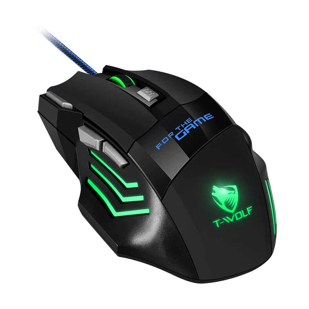 موس گیمینگ با نورپردازی RGB و دکمه‌های قابل برنامه‌ریزی