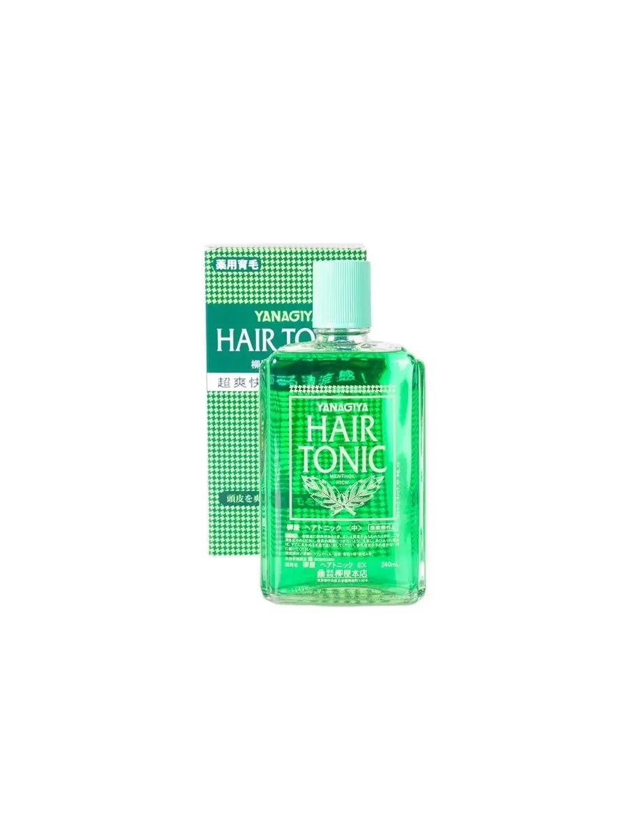 مثالی از تونیک مو در یک شیشه شفاف با طراحی مدرن