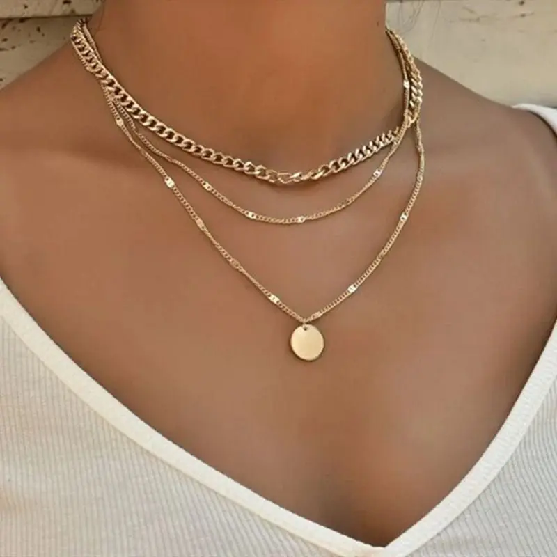 نمونه گردنبند پندانت با سنگ قیمتی و طراحی ظریف برای موقعیت‌های رسمی