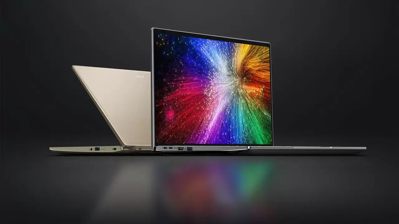 لپ‌تاپ با صفحه نمایش OLED و کنتراست بالا