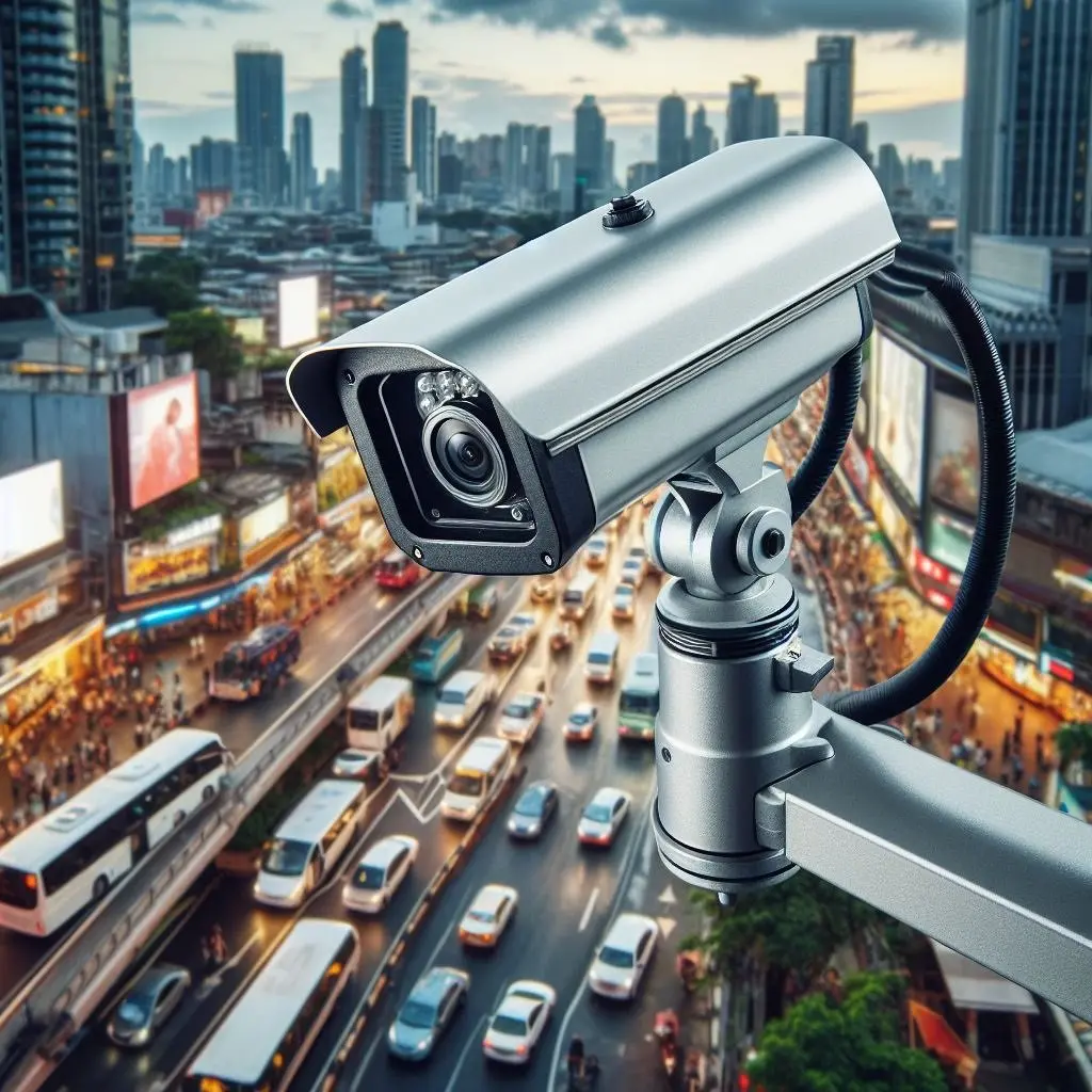 نمونه دوربین مداربسته ۸ مگاپیکسل با کیفیت بالا برای امنیت