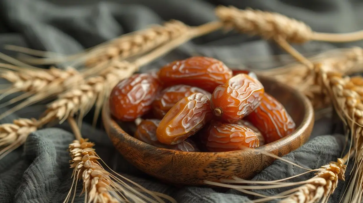 کشمشهای تازه و سالم روی یک صفحه چوبی