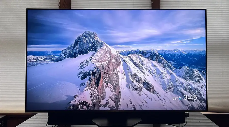 نمونه تلویزیون ۶۵ اینچی با تکنولوژی OLED و تصاویر با کنتراست بالا