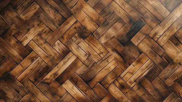 پارکت چوبی با بافت و جزئیات طبیعی برای ایجاد گرمای خاص در فضا
