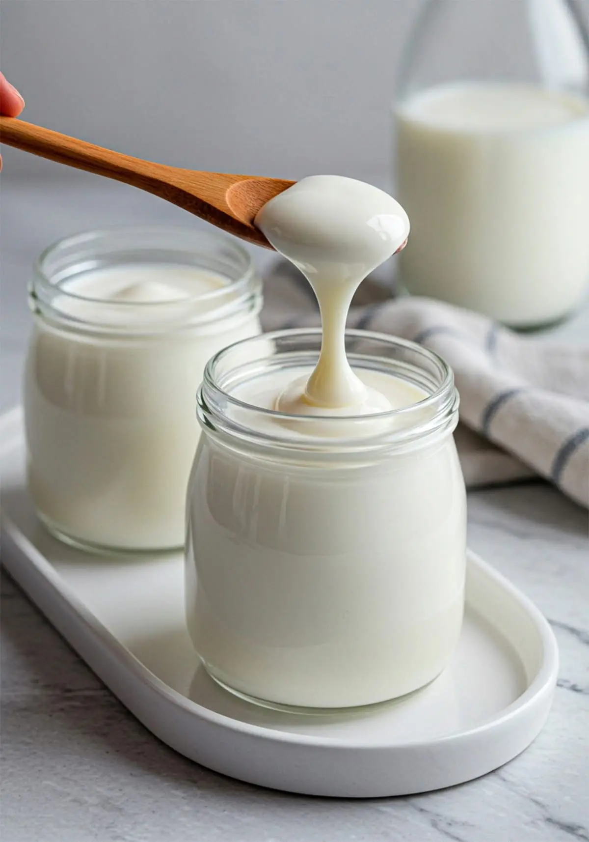 مقایسه بین ماست طبیعی و ماست یونانی در ظرفهای مختلف