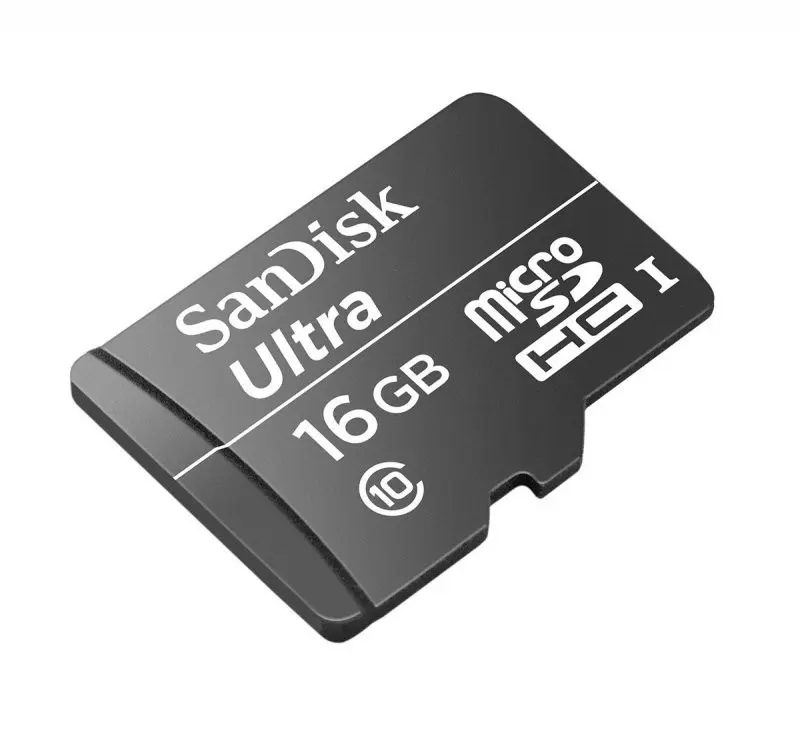 نمونه کارت حافظه microSD با ظرفیت مختلف