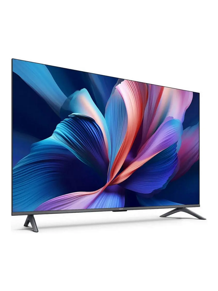نمونهای از تلویزیون QLED با کیفیت تصویر بالا و رنگهای روشن