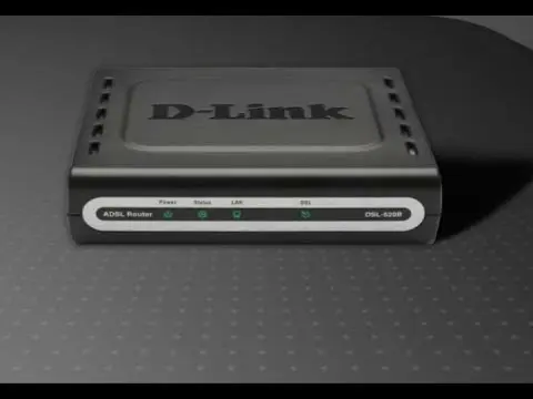 مودم ADSL با طراحی مدرن و پورتهای متعدد برای اتصال دستگاههای مختلف