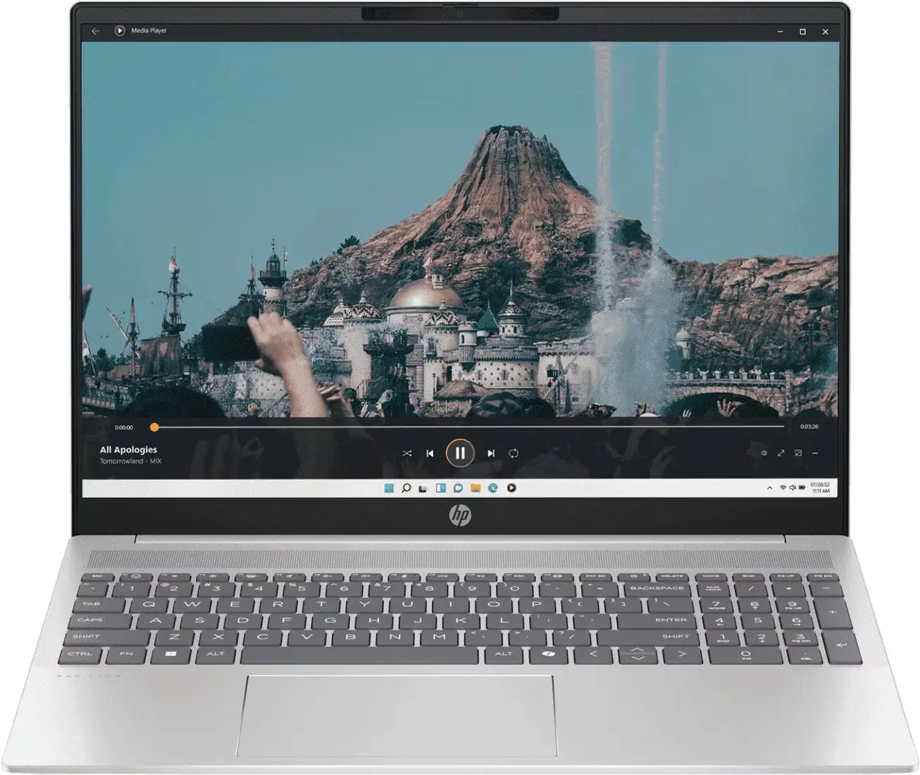 لپ‌تاپ HP Pavilion با طراحی مدرن و نمایشگر با کیفیت