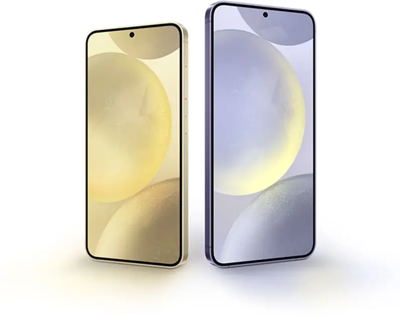 نمایشگر AMOLED سامسونگ گلکسی اس۲۴ با کیفیت بالا و رنگ‌های زنده